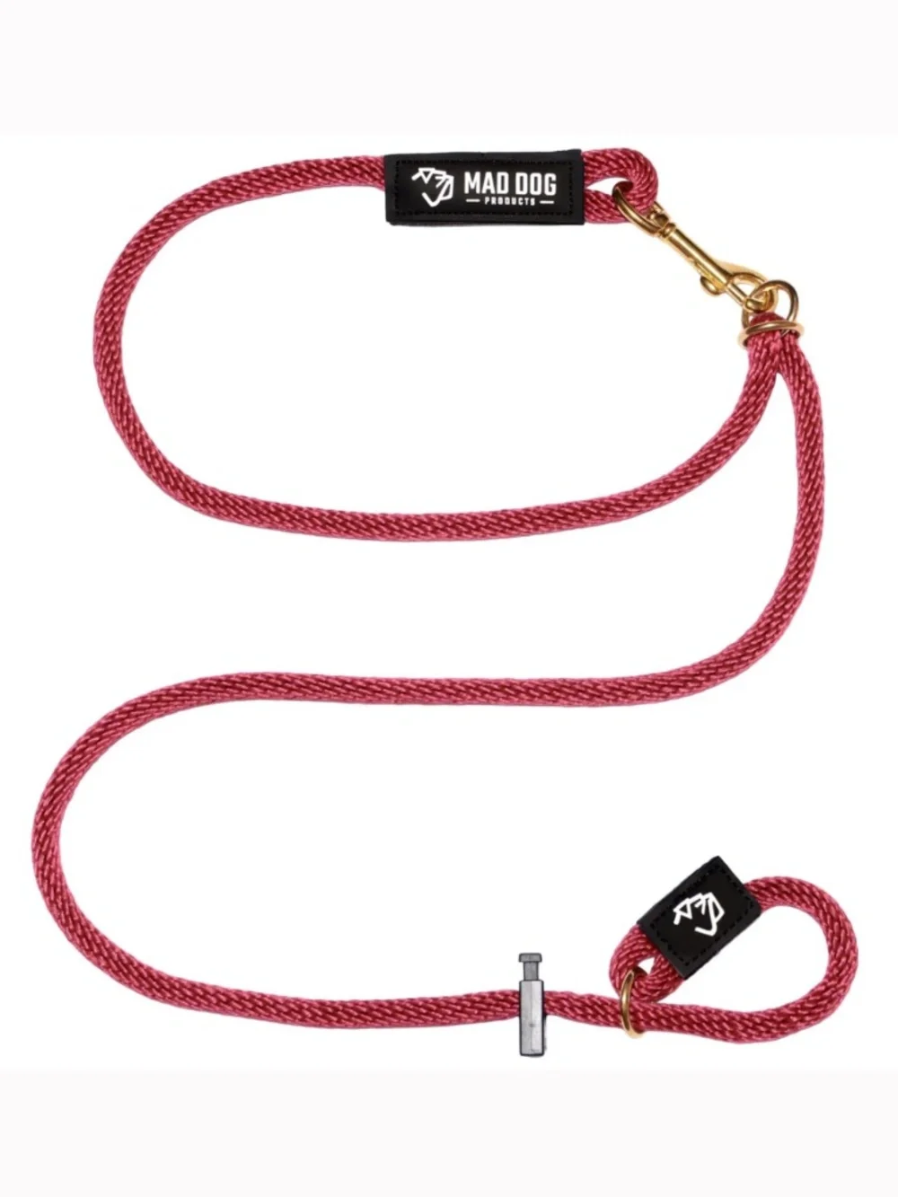 Mad Dog Products Hands Free Standard slip leash 3/8” x 8”